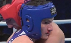 Ermeni boksör Azerbaycanlı rakibini mağlup etti