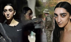 Gucci`nin Ermeni modeli Armine Harutyunyan terör örgütüne katıldı! Azerbaycan`ı tehdit etti!