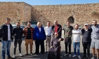 ​Kudüs`ün Ermeni mahallesindeki İnek Bahçesini savunmak için barışçıl gösteri devam ediyor
