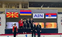 ​Ermeni sporcu, Tiflis`te düzenlenen karate (WKF) gençler şampiyonasında birinci oldu