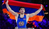 ​Ermenistan`lı güreşçi Malkhas Amoyan, Türk rakibini mağlup ederek üçüncü kez Avrupa şampiyonu oldu