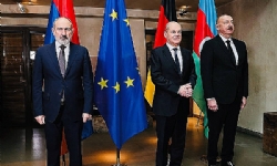 Aliyev ile Paşinyan Almanya’da görüştü