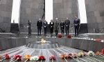 ​Kıbrıs Dışişleri Bakanı Ermeni Soykırımı Anıtını ziyaret etti