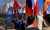 Marsilya`da Ermeni intikamcı Soğomon Tehliryan`ın anıtı açıldı