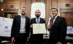 Ermenistan Dışişleri Bakanı`na Buenos Aires`in Onur Konuğu unvanı verildi