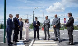 Ermenistan Gelirler Komitesi Başkanı ve AB Büyükelçisi Margara kontrol noktasını dolaştılar