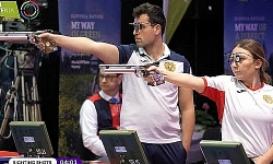 Ermeni atıcılar Dünya Kupası`nda 4. oldu