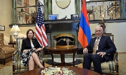 Ermenistan Cumhurbaşkanı, ABD Bağımsızlık Günü vesilesiyle ABD`nin Ermenistan Büyükelçisi`ni ziyare