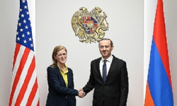 Ermenistan Güvenlik Konseyi Sekreteri ve Samantha Power Barış Kavşağı projesinin uygulanma olasılık