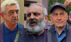 Vatan İçin Tavuş hareketinin lideri, Robert Koçaryan ve Serj Sarkisyan ile görüştü