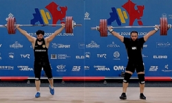 Ermenistan Avrupa Halter Şampiyonası kadın ve erkek takım sıralamalarında birinci