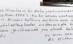 Türk ziyaretçilerin yayınlanmamış notları: “Ermenilerden özür diliyoruz”