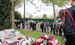 Ermeni Soykırımı`nın 110. yıl dönümü dolayısıyla Fransa`nın Lille şehrinde resmi anma töreni