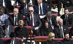 TBMM Başkanı Kurtulmuş, Papa Franciscus`un cenaze törenine katıldı