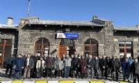 Türkiye-Ermenistan arasındaki demiryolu iyileştirme görüşmelerinin ikincisi Gümrü`de yapıldı