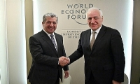 Ermenistan Cumhurbaşkanı, Davos Dünya Ekonomik Forumu kapsamında Irak Kürdistanı Başbakanı ile görü