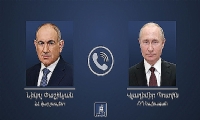 Pashinyan and Putin Discuss Current Bilateral and Multilateral Issues