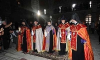Ermeni Kilisesi ibadete açıldı 